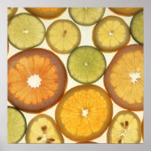 Poster Citrus Slices (Devant)
