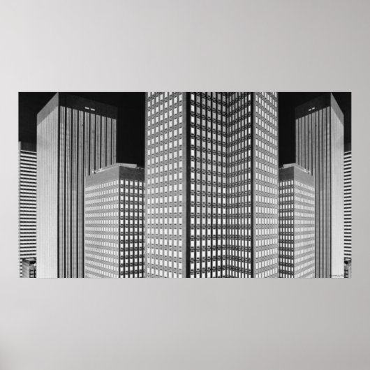 Poster City Blocks (Devant)