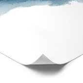 Poster City drawing watercolor art (Coin)