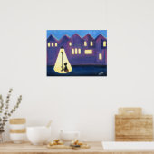 Poster City Kitty Print (Cuisine)
