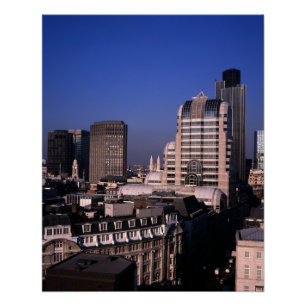 Poster City of London Skyline