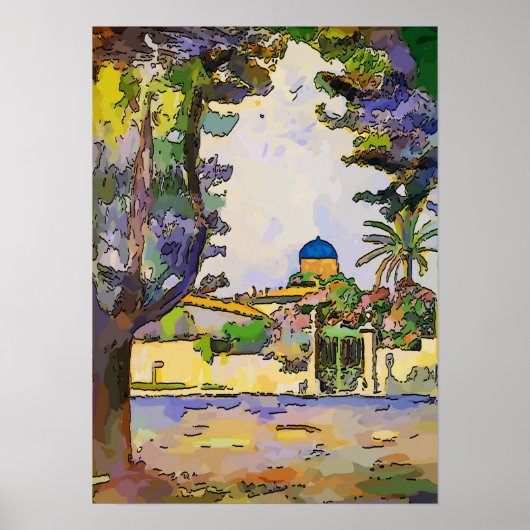 Poster City Park, Gardens, (Devant)