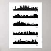 Poster City Skylines - World (Devant)