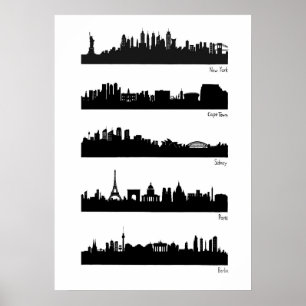 Poster City Skylines - World