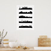 Poster City Skylines - World (Cuisine)
