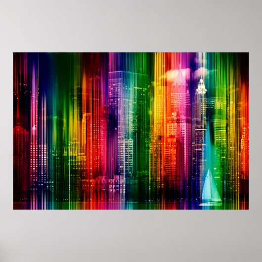 Poster Cityscape (Devant)