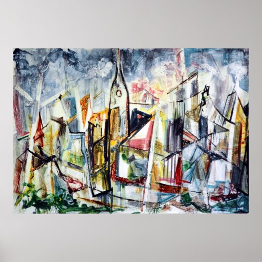 Poster Cityscape (Devant)