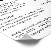 Poster Cityscape, affaires et finances Publicité (Coin)