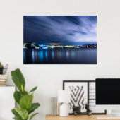 Poster - Cityscape at Dawn (Bureau à domicile)