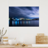 Poster - Cityscape at Dawn (Cuisine)
