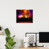 Poster-Cityscape Poster (Thuiskantoor)
