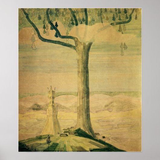 Poster Ciurlionis - Andante III 1908 (Devant)
