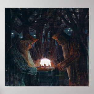 Poster Ciurlionis - Conte de fées Conte de fées des rois