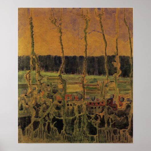 Poster Ciurlionis - Été I 1907 (Devant)
