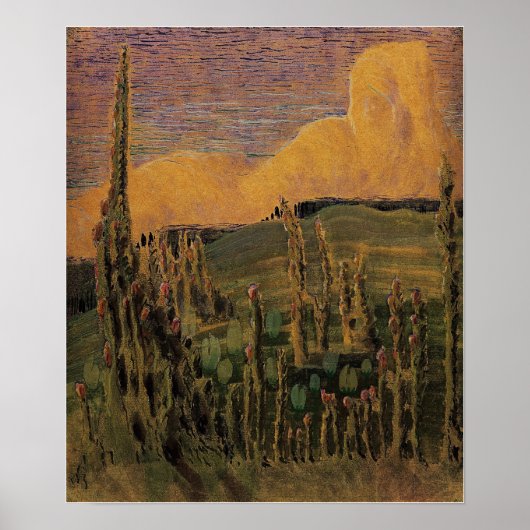 Poster Ciurlionis - Été III 1907 (Devant)