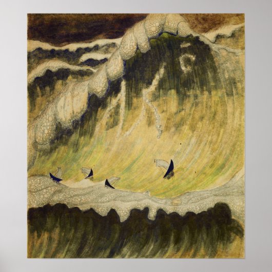Poster Ciurlionis - Finale I 1908 (Devant)