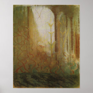 Poster Ciurlionis - Le Monde De Mars 1904