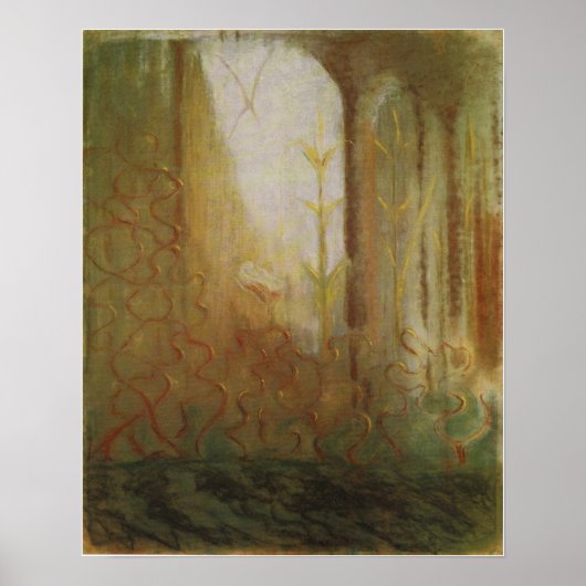 Poster Ciurlionis - Le Monde de Mars 1904 (Devant)