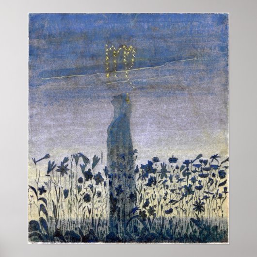 Poster Ciurlionis - Le Soleil Est En Train De Passer Virg (Devant)