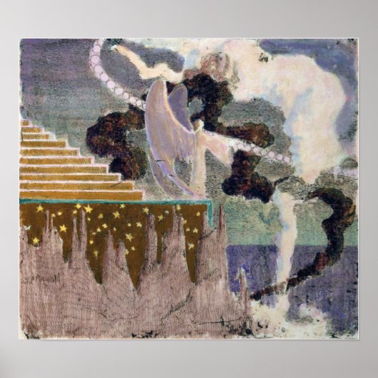 Poster Ciurlionis - L'Offre II 1908 (Devant)