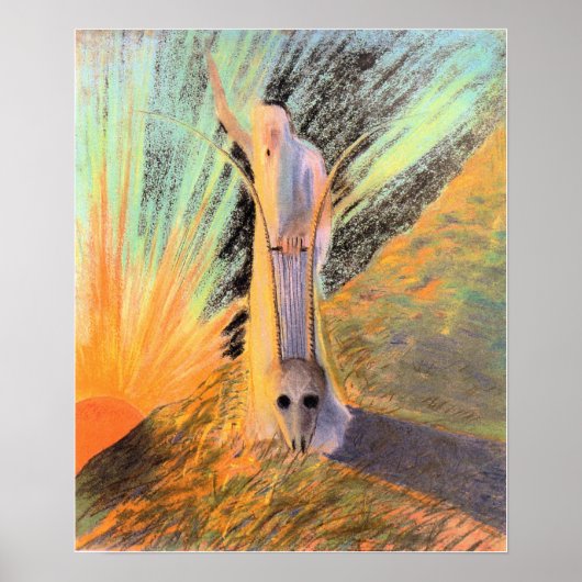 Poster Ciurlionis - Matin 1903 (Devant)