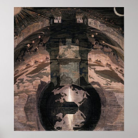 Poster Ciurlionis - Roi 1909 (Devant)