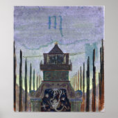 Poster Ciurlionis - Soleil Passant Scorpio 1906 (Devant)