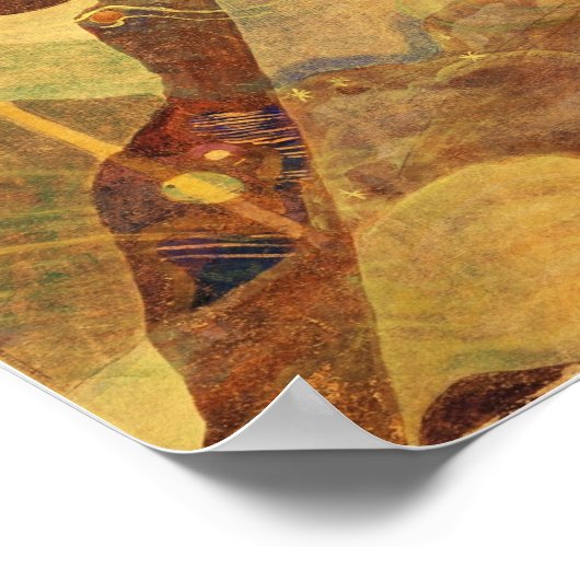 Poster Ciurlionis - Sonate No 6 Les Etoiles Allegro (Coin)