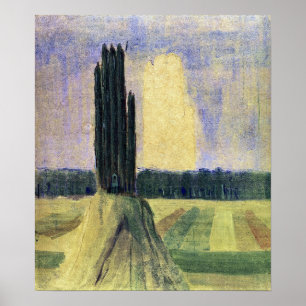 Poster Ciurlionis - Summer 1907