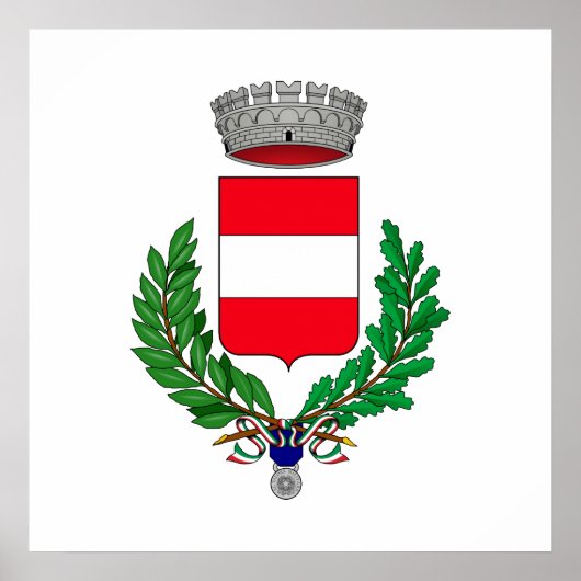 Poster Cividale del Friuli Stemma, Italie (Devant)