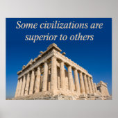 Poster Civilisation occidentale (Devant)