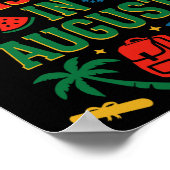 Poster Ck To School Xmas Palm Tree Graduation Noël I (Coin)