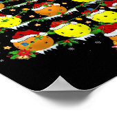 Poster Ckleball Christmas Tree Lights Funny Srts Player X (Coin)