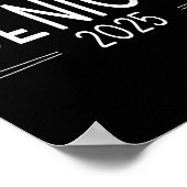 Poster Cl De 2025 Diplôme Secondaire 25 (Coin)
