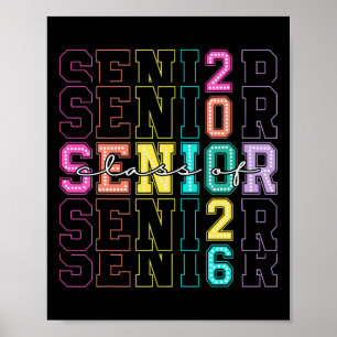 Poster Cl de 2026 Senior 2026 Rentrée 2026 Diplômé