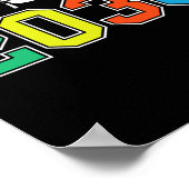 Poster Cl De 2038 Grow With Me Funny Kindergarten Retour  (Coin)