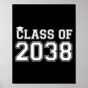 Poster Cl de 2038 Premier Jour de Rentrée des Classes Ens