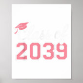 Poster Cl De 20 Croissance Avec Moi Kindergarten Pink Coq (Devant)