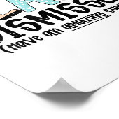 Poster Cl Jour Dernier De L'École Enseignant Été (Coin)