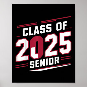 Poster Cl Of 2025 Senior Graduation Family Cl High School