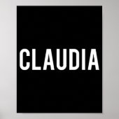 Poster Cla - Cool New Funny Name Fan Gift Tee  (Devant)