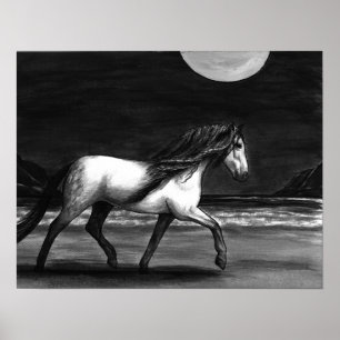 Poster Clair de lune Andalusion