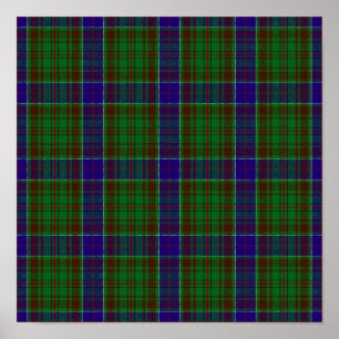 Poster Clan Adams Tartan - Téléchargement numérique