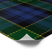 Poster Clan Campbell Crest et Breadalbane Tartan (Coin)