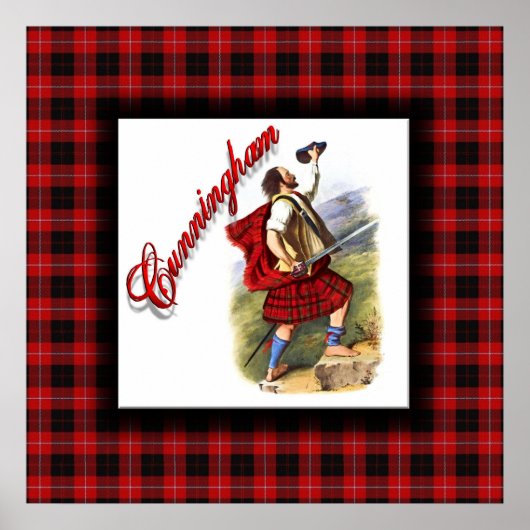 Poster Clan Cunningham Scottish Dream (Devant)