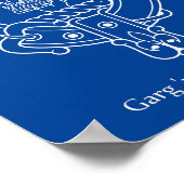 Poster Clan Donnachaidh (Robertson) Crest & War Cry (Coin)