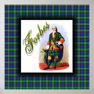 Poster Clan Forbes Scottish Dream