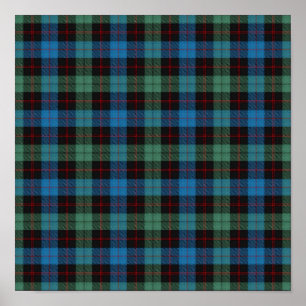 Poster Clan Guthrie Tartan - Téléchargement numérique