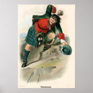 Poster Clan le Mackenzie