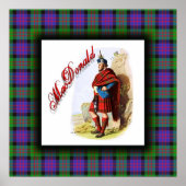 Poster Clan MacDonald Scottish Dream (Devant)